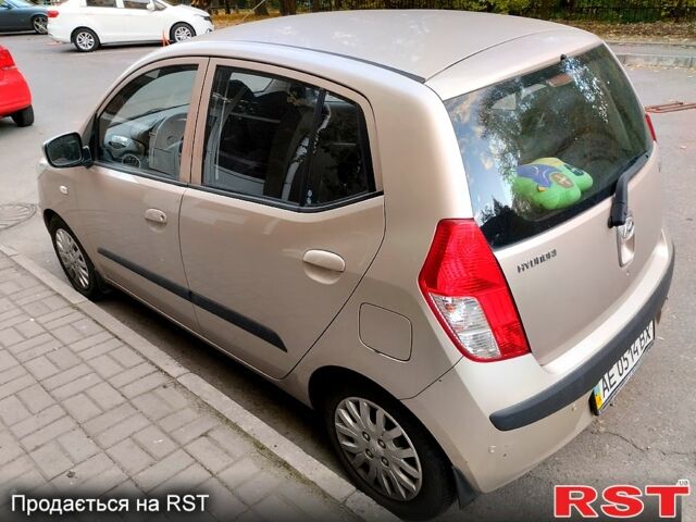 Бежевий Хендай і10, об'ємом двигуна 1.1 л та пробігом 86 тис. км за 6500 $, фото 2 на Automoto.ua