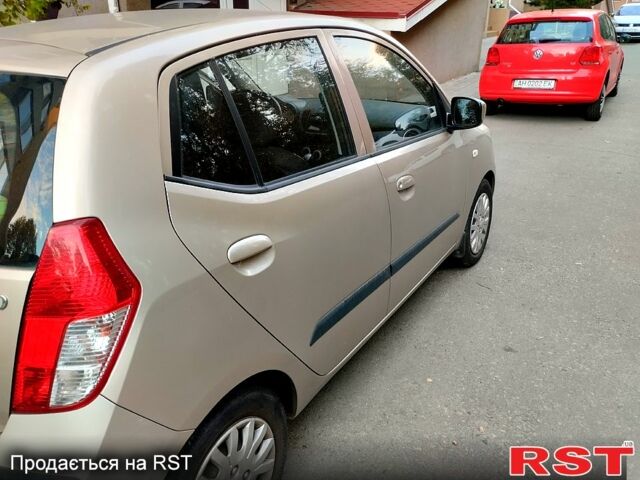 Бежевий Хендай і10, об'ємом двигуна 1.1 л та пробігом 86 тис. км за 6500 $, фото 1 на Automoto.ua