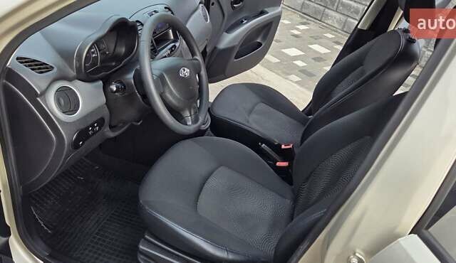 Бежевый Хендай и10, объемом двигателя 1.09 л и пробегом 131 тыс. км за 6666 $, фото 20 на Automoto.ua