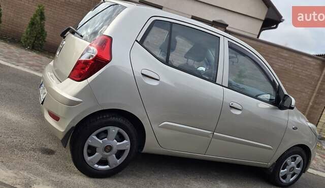 Бежевый Хендай и10, объемом двигателя 1.09 л и пробегом 131 тыс. км за 6666 $, фото 10 на Automoto.ua