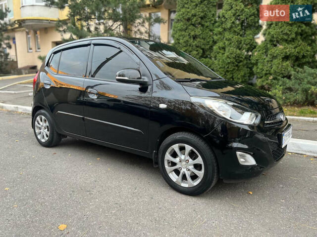 Черный Хендай и10, объемом двигателя 1.25 л и пробегом 110 тыс. км за 7500 $, фото 8 на Automoto.ua