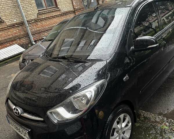 Чорний Хендай і10, об'ємом двигуна 1.2 л та пробігом 110 тис. км за 7200 $, фото 3 на Automoto.ua