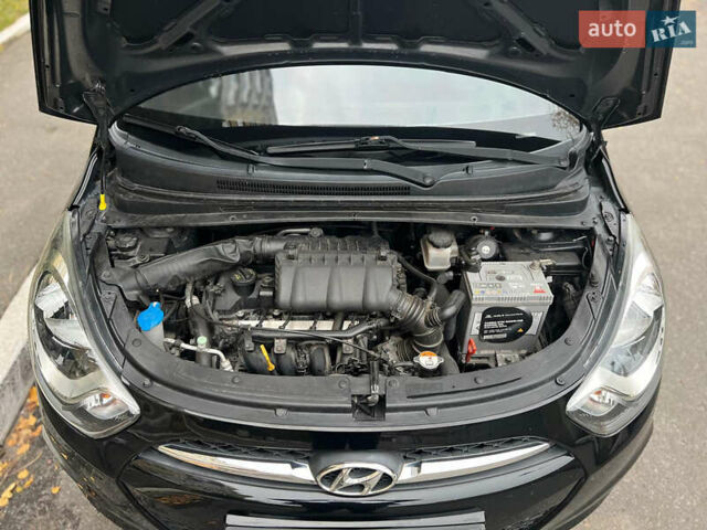 Черный Хендай и10, объемом двигателя 1.25 л и пробегом 110 тыс. км за 7500 $, фото 29 на Automoto.ua