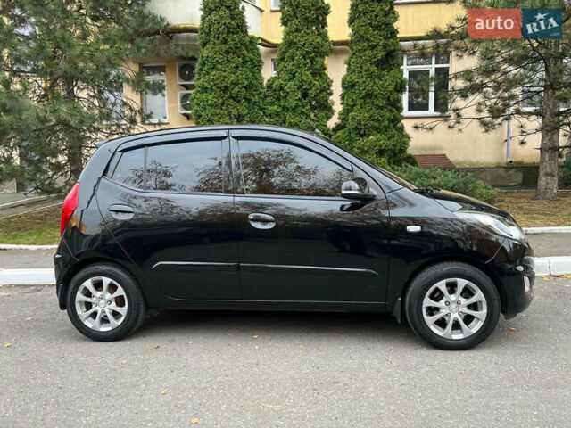 Черный Хендай и10, объемом двигателя 1.25 л и пробегом 110 тыс. км за 7500 $, фото 11 на Automoto.ua