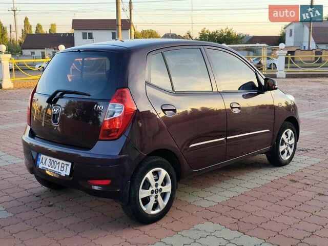 Фіолетовий Хендай і10, об'ємом двигуна 1.2 л та пробігом 107 тис. км за 6800 $, фото 15 на Automoto.ua
