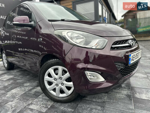 Фиолетовый Хендай и10, объемом двигателя 1.25 л и пробегом 75 тыс. км за 8250 $, фото 17 на Automoto.ua