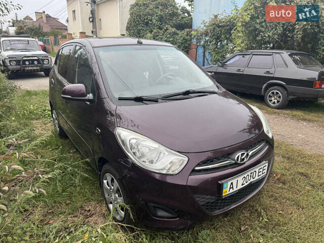 Фиолетовый Хендай и10, объемом двигателя 1.1 л и пробегом 112 тыс. км за 6500 $, фото 1 на Automoto.ua