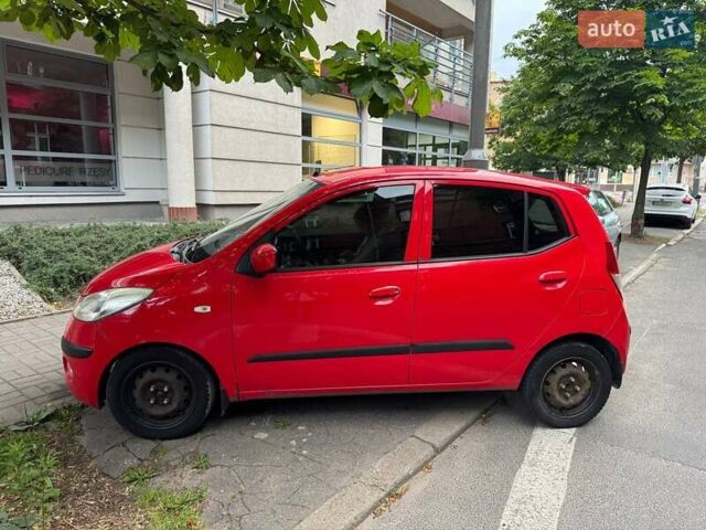 Красный Хендай и10, объемом двигателя 1.09 л и пробегом 144 тыс. км за 5500 $, фото 11 на Automoto.ua