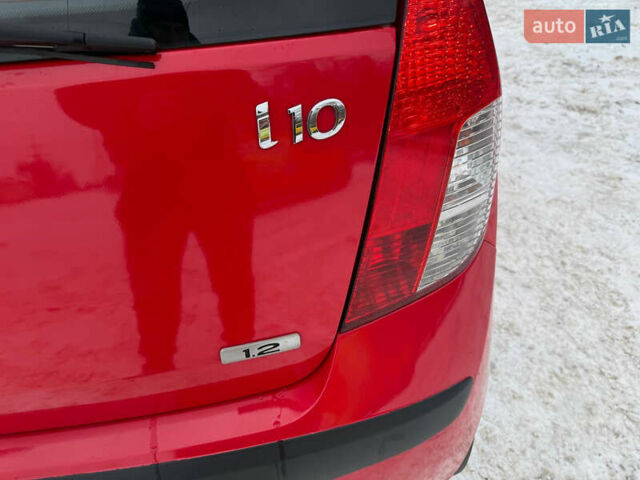 Красный Хендай и10, объемом двигателя 1.2 л и пробегом 73 тыс. км за 6700 $, фото 27 на Automoto.ua