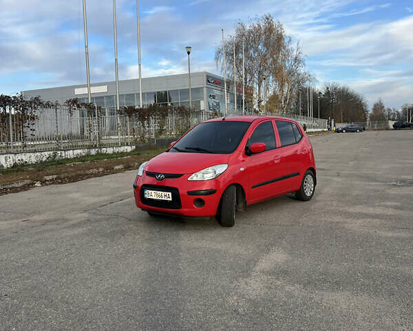 Красный Хендай и10, объемом двигателя 1.2 л и пробегом 154 тыс. км за 4500 $, фото 15 на Automoto.ua