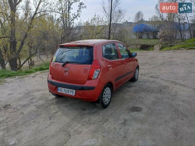 Червоний Хендай і10, об'ємом двигуна 1.1 л та пробігом 161 тис. км за 5500 $, фото 6 на Automoto.ua