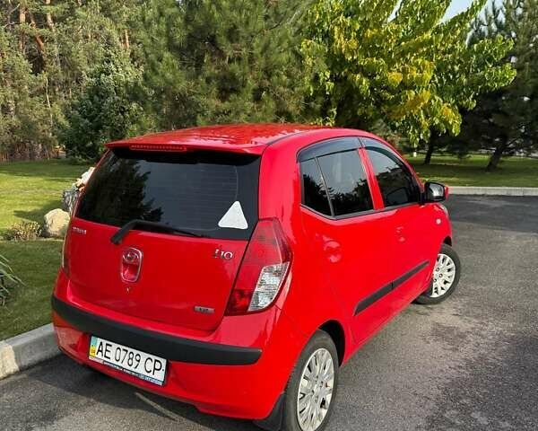 Красный Хендай и10, объемом двигателя 1.25 л и пробегом 93 тыс. км за 6800 $, фото 3 на Automoto.ua