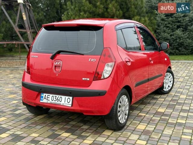 Красный Хендай и10, объемом двигателя 1.25 л и пробегом 94 тыс. км за 5800 $, фото 13 на Automoto.ua