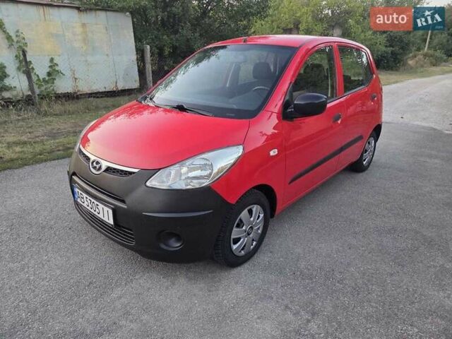Красный Хендай и10, объемом двигателя 1.1 л и пробегом 127 тыс. км за 3999 $, фото 4 на Automoto.ua