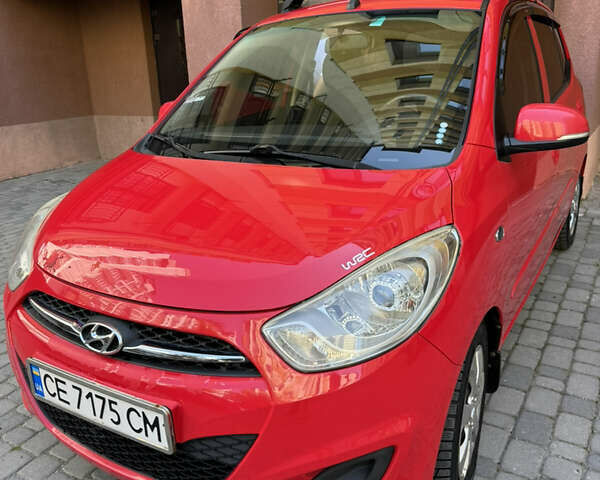 Червоний Хендай і10, об'ємом двигуна 1.1 л та пробігом 156 тис. км за 6500 $, фото 1 на Automoto.ua