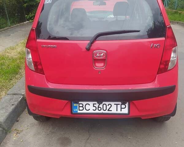 Красный Хендай и10, объемом двигателя 1.09 л и пробегом 140 тыс. км за 3900 $, фото 3 на Automoto.ua