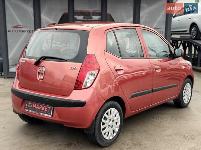 Червоний Хендай і10, об'ємом двигуна 1.09 л та пробігом 123 тис. км за 6300 $, фото 2 на Automoto.ua