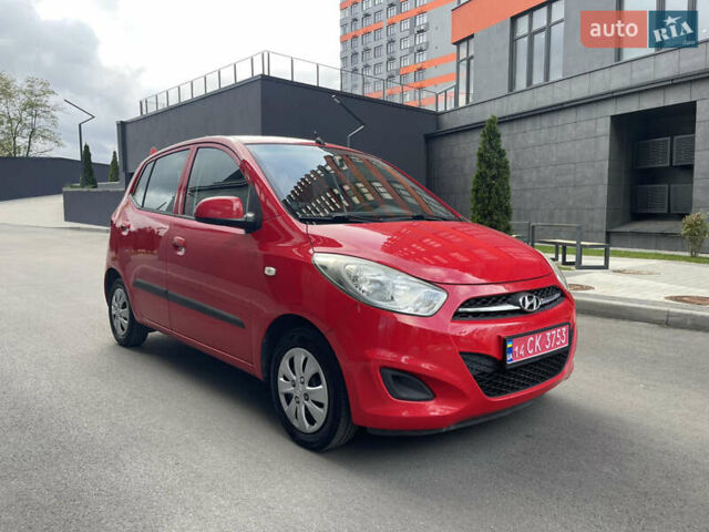 Красный Хендай и10, объемом двигателя 1.1 л и пробегом 117 тыс. км за 5499 $, фото 5 на Automoto.ua