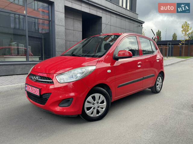 Красный Хендай и10, объемом двигателя 1.1 л и пробегом 117 тыс. км за 5499 $, фото 12 на Automoto.ua
