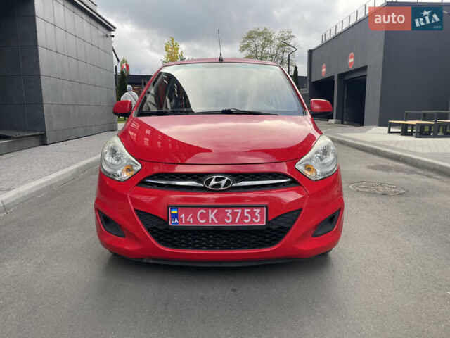 Красный Хендай и10, объемом двигателя 1.1 л и пробегом 117 тыс. км за 5499 $, фото 4 на Automoto.ua