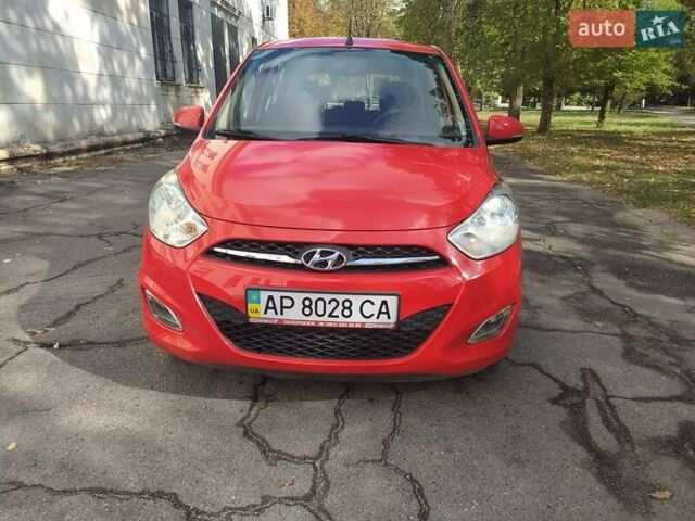Хендай и10 2011 в Запорожье на Automoto.ua Красный Хендай и10, объемом двигателя 1.25 л и пробегом 65 тыс. км за 6800 $, фото 6 на Automoto.ua