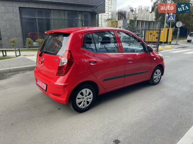 Красный Хендай и10, объемом двигателя 1.1 л и пробегом 117 тыс. км за 5499 $, фото 7 на Automoto.ua