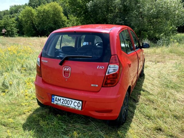 Червоний Хендай і10, об'ємом двигуна 1.2 л та пробігом 128 тис. км за 4800 $, фото 5 на Automoto.ua