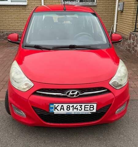 Красный Хендай и10, объемом двигателя 1.25 л и пробегом 186 тыс. км за 6100 $, фото 3 на Automoto.ua