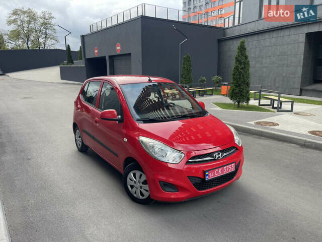 Красный Хендай и10, объемом двигателя 1.1 л и пробегом 117 тыс. км за 5499 $, фото 15 на Automoto.ua