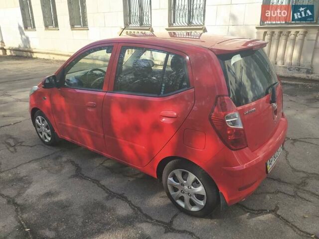 Хендай и10 2011 в Запорожье на Automoto.ua Красный Хендай и10, объемом двигателя 1.25 л и пробегом 65 тыс. км за 6800 $, фото 11 на Automoto.ua