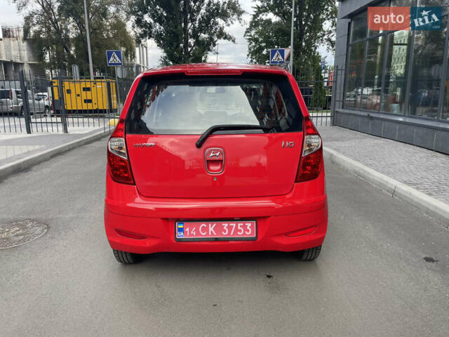 Красный Хендай и10, объемом двигателя 1.1 л и пробегом 117 тыс. км за 5499 $, фото 8 на Automoto.ua