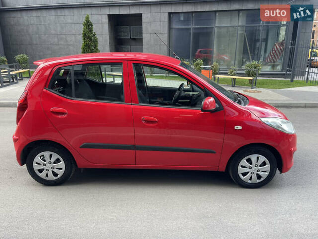 Красный Хендай и10, объемом двигателя 1.1 л и пробегом 117 тыс. км за 5499 $, фото 6 на Automoto.ua