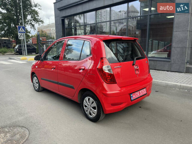 Красный Хендай и10, объемом двигателя 1.1 л и пробегом 117 тыс. км за 5499 $, фото 9 на Automoto.ua