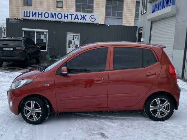 Красный Хендай и10, объемом двигателя 1.2 л и пробегом 162 тыс. км за 6200 $, фото 5 на Automoto.ua