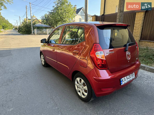 Красный Хендай и10, объемом двигателя 1.25 л и пробегом 78 тыс. км за 7300 $, фото 3 на Automoto.ua