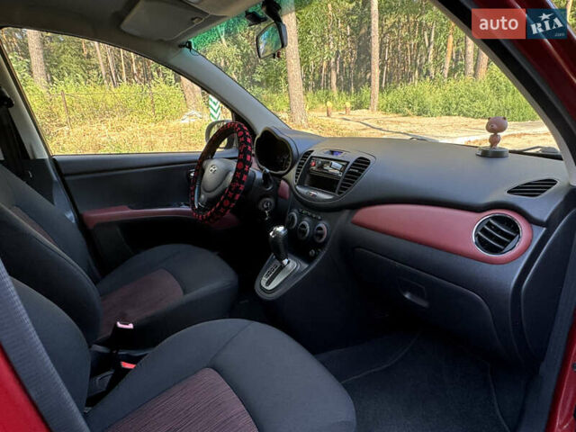 Красный Хендай и10, объемом двигателя 1.25 л и пробегом 78 тыс. км за 7300 $, фото 13 на Automoto.ua