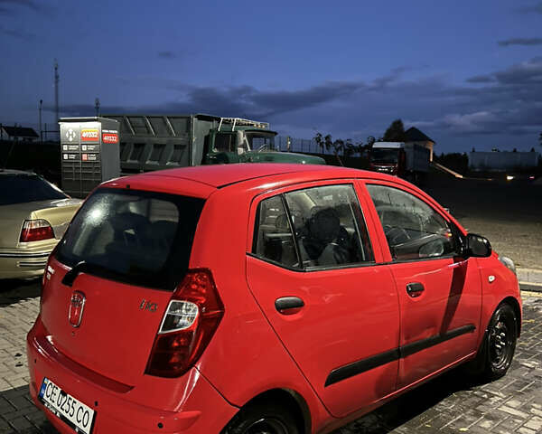 Хендай и10 2012 в Черновцах на Automoto.ua Красный Хендай и10, объемом двигателя 1.09 л и пробегом 185 тыс. км за 6200 $, фото 4 на Automoto.ua