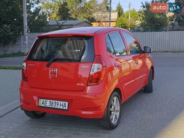 Красный Хендай и10, объемом двигателя 1.2 л и пробегом 108 тыс. км за 6950 $, фото 8 на Automoto.ua