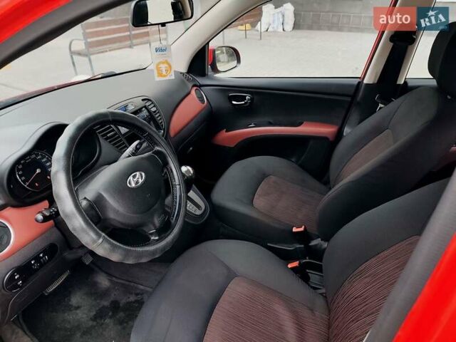 Красный Хендай и10, объемом двигателя 1.2 л и пробегом 108 тыс. км за 7000 $, фото 36 на Automoto.ua