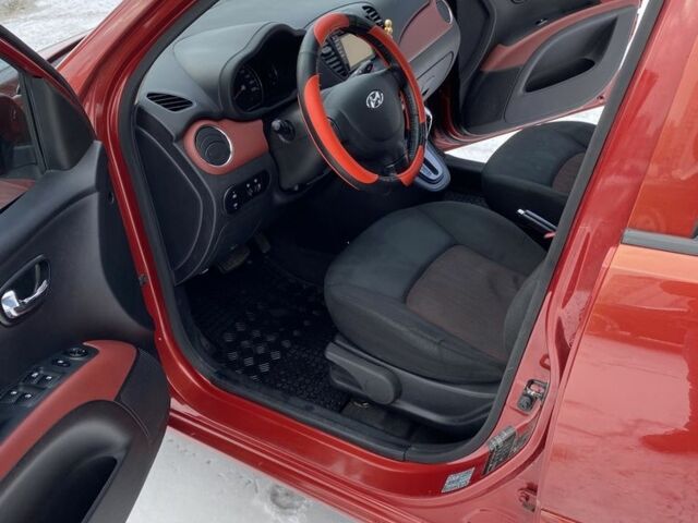 Красный Хендай и10, объемом двигателя 1.2 л и пробегом 162 тыс. км за 6200 $, фото 6 на Automoto.ua