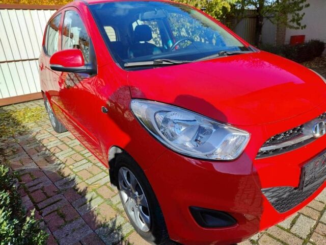 Красный Хендай и10, объемом двигателя 1.1 л и пробегом 114 тыс. км за 6400 $, фото 7 на Automoto.ua