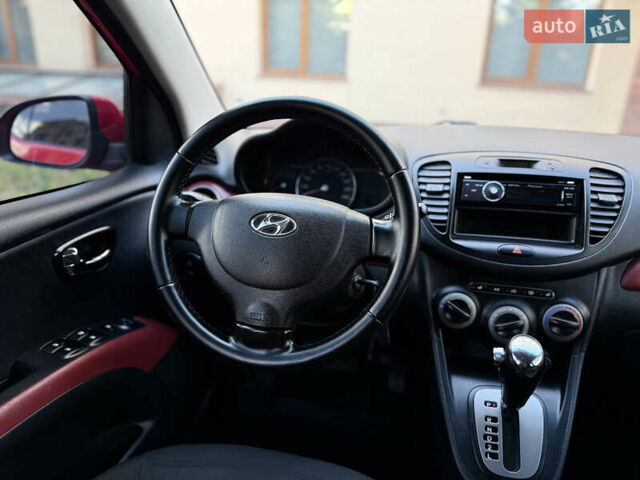 Красный Хендай и10, объемом двигателя 1.2 л и пробегом 108 тыс. км за 7350 $, фото 62 на Automoto.ua