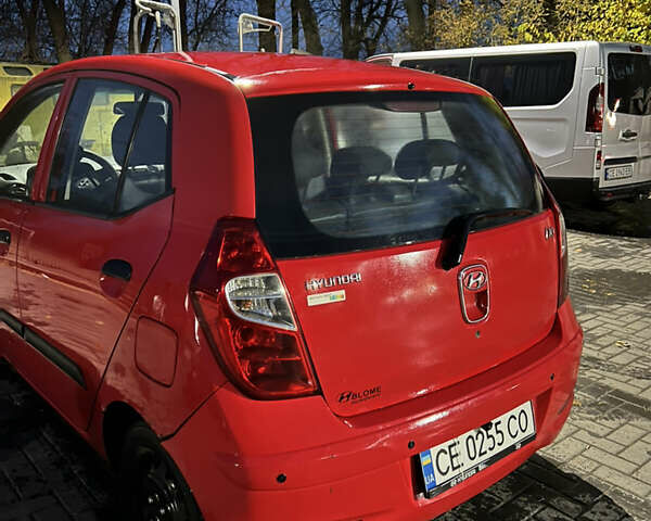 Хендай и10 2012 в Черновцах на Automoto.ua Красный Хендай и10, объемом двигателя 1.09 л и пробегом 185 тыс. км за 6200 $, фото 6 на Automoto.ua