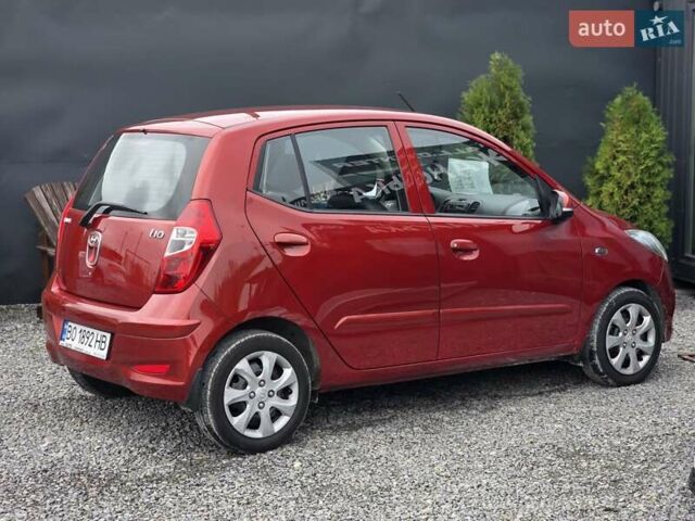 Красный Хендай и10, объемом двигателя 1.1 л и пробегом 176 тыс. км за 6499 $, фото 15 на Automoto.ua