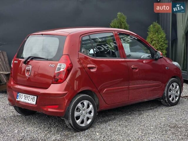 Красный Хендай и10, объемом двигателя 1.1 л и пробегом 176 тыс. км за 6499 $, фото 11 на Automoto.ua