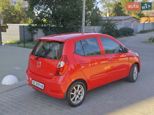 Красный Хендай и10, объемом двигателя 1.2 л и пробегом 108 тыс. км за 6950 $, фото 13 на Automoto.ua