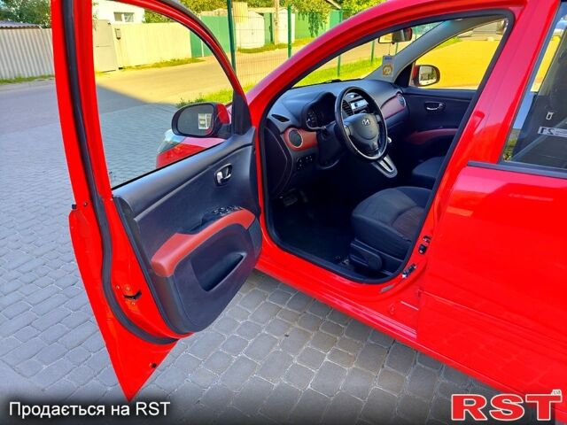 Красный Хендай и10, объемом двигателя 1.2 л и пробегом 108 тыс. км за 6950 $, фото 11 на Automoto.ua