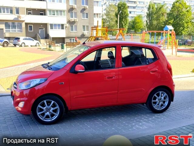 Красный Хендай и10, объемом двигателя 1.2 л и пробегом 108 тыс. км за 6950 $, фото 7 на Automoto.ua
