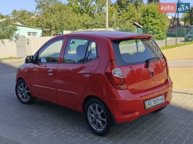 Красный Хендай и10, объемом двигателя 1.2 л и пробегом 108 тыс. км за 6950 $, фото 16 на Automoto.ua