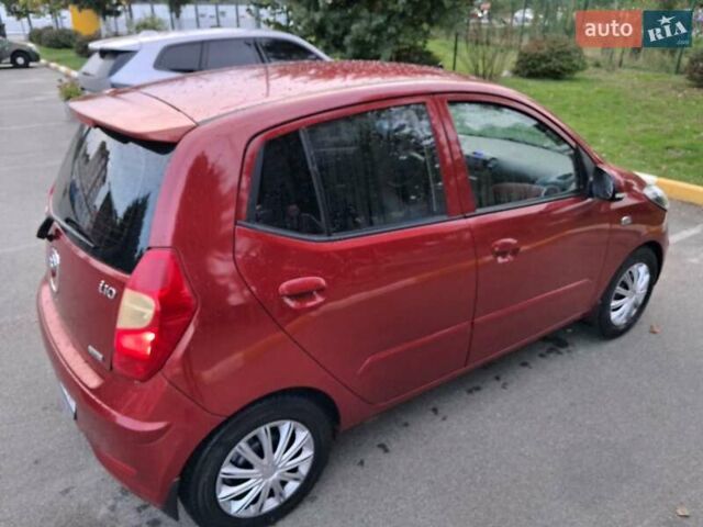 Красный Хендай и10, объемом двигателя 1.25 л и пробегом 88 тыс. км за 4500 $, фото 5 на Automoto.ua